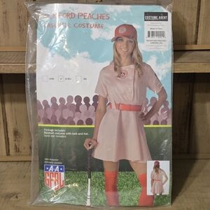Rockford Peaches Baseball Costume - Pink